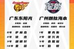 广东VS广州G3大名单：徐杰胡明轩徐昕陈国豪在列 4外援对4外援